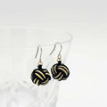 Earrings - Black&Gold